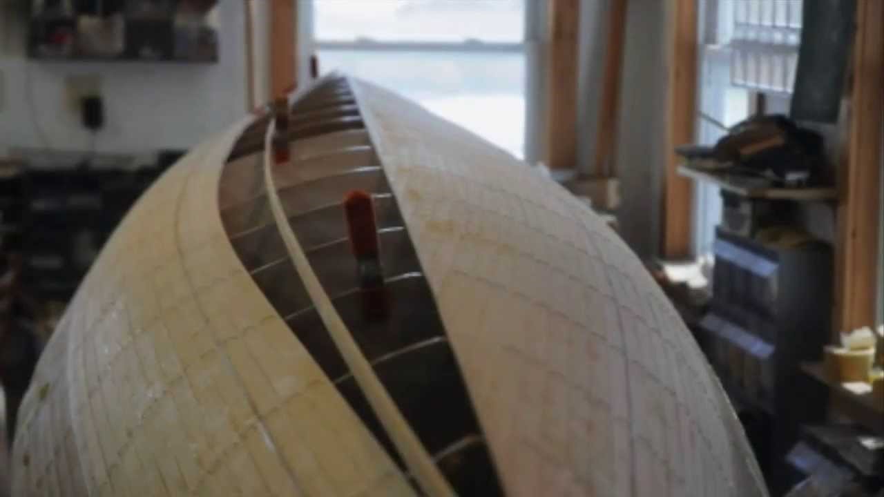 Construção em Strip Planking (fonte: Berck Design)