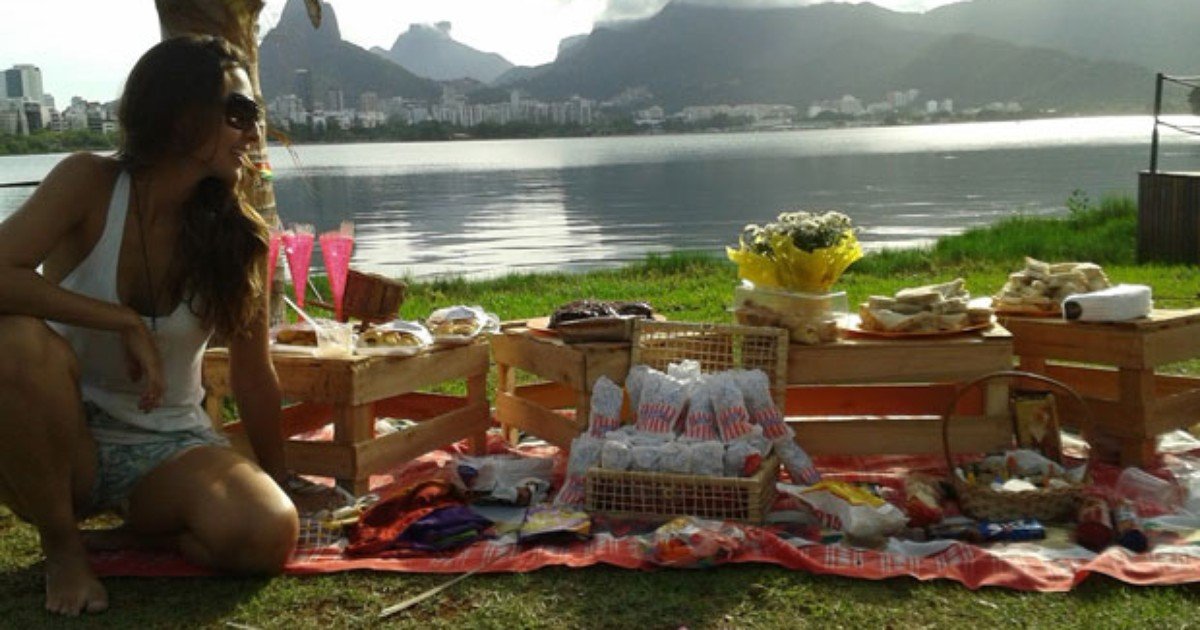 Pic Nic às margens da Lagoa, um programa de fim de semana (Fonte: O Globo - g1.globo.com)